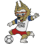 Matriz de Bordado Mascote Copa 